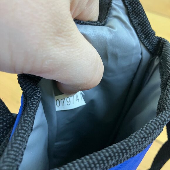 SEGA Water Bottle Holder Tote Vintage Nylon Insulated Sport Bag Adjustable Strap - Picture 6 of 10